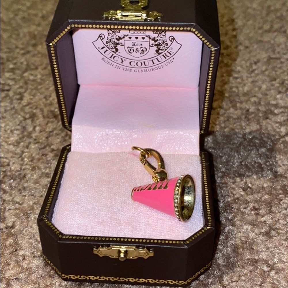 Juicy Couture Megaphone Charm in Original Box